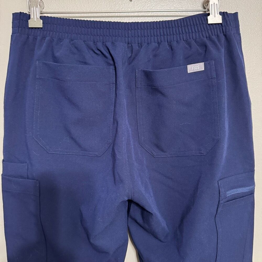 Figs high waisted Yolo navy women’s scrub pants size small tall - Picture 6 of 7